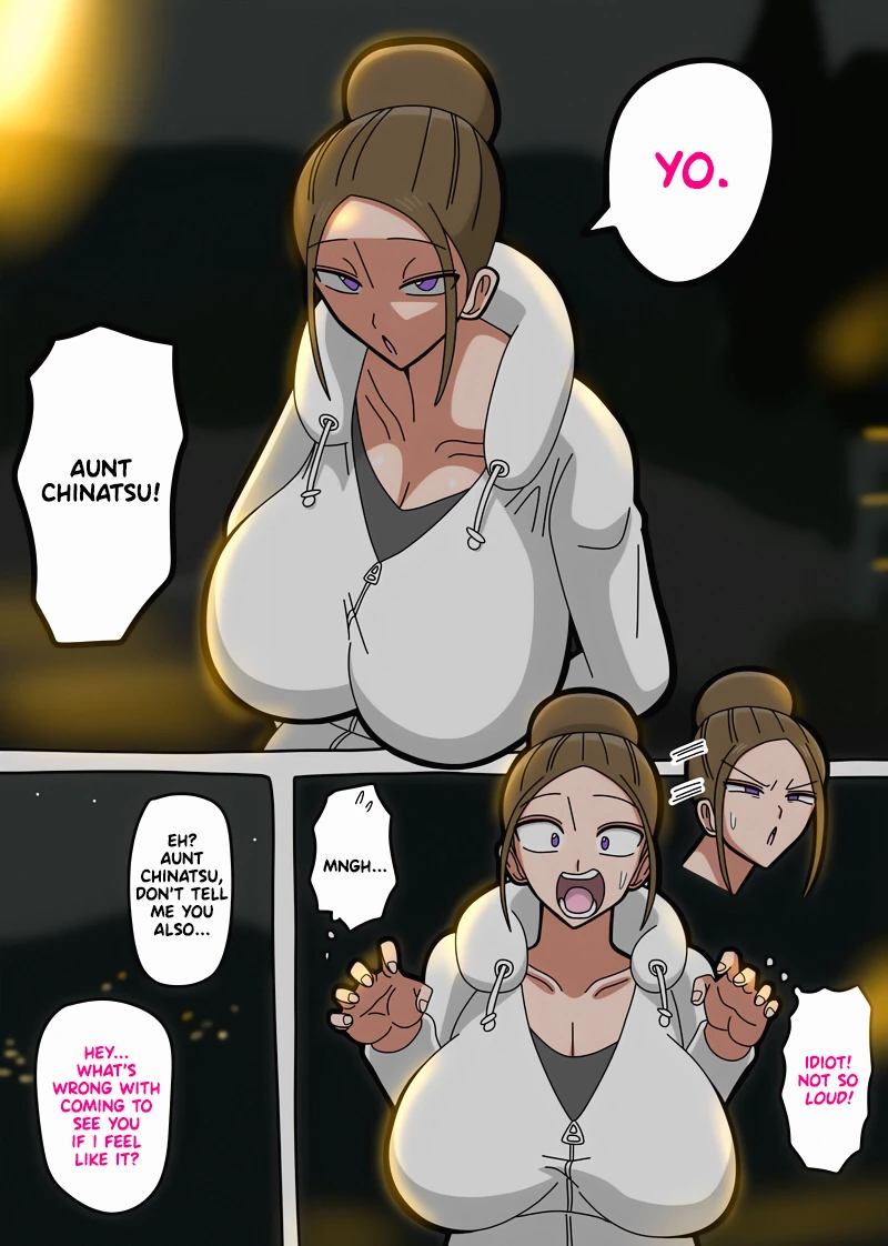 Chinatsu Oba-san | Aunt Chinatsu [English] Part 1 and 2 and even 3 P porn comic picture 32