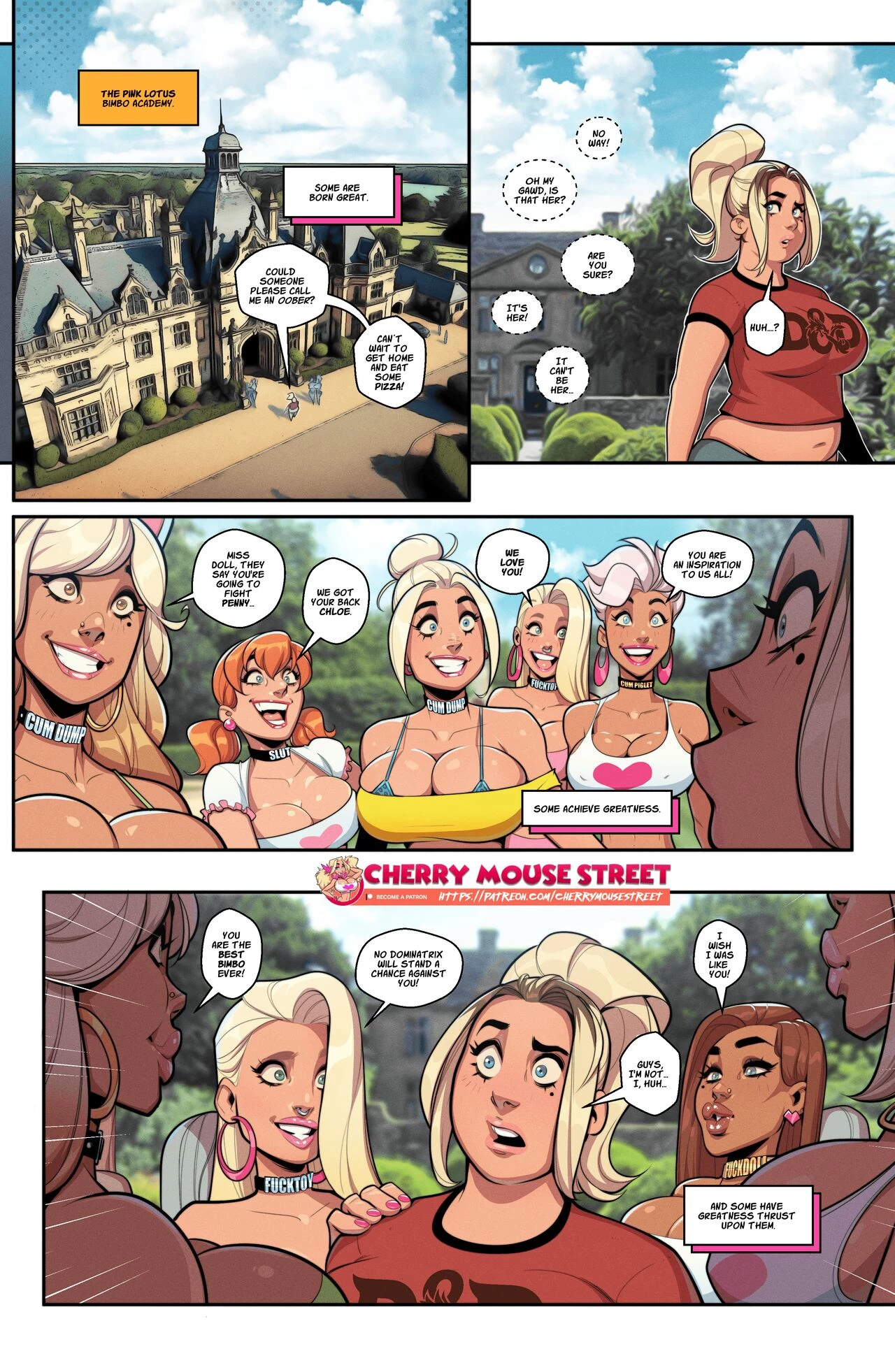 Chloe & Amber: The Tragedy of Jenny Laroy porn comic picture 2