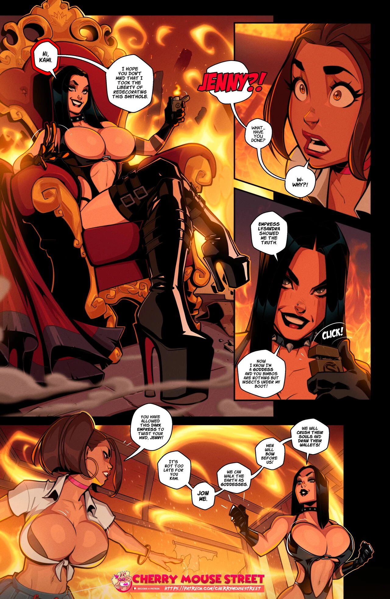 Chloe & Amber: The Tragedy of Jenny Laroy porn comic picture 23