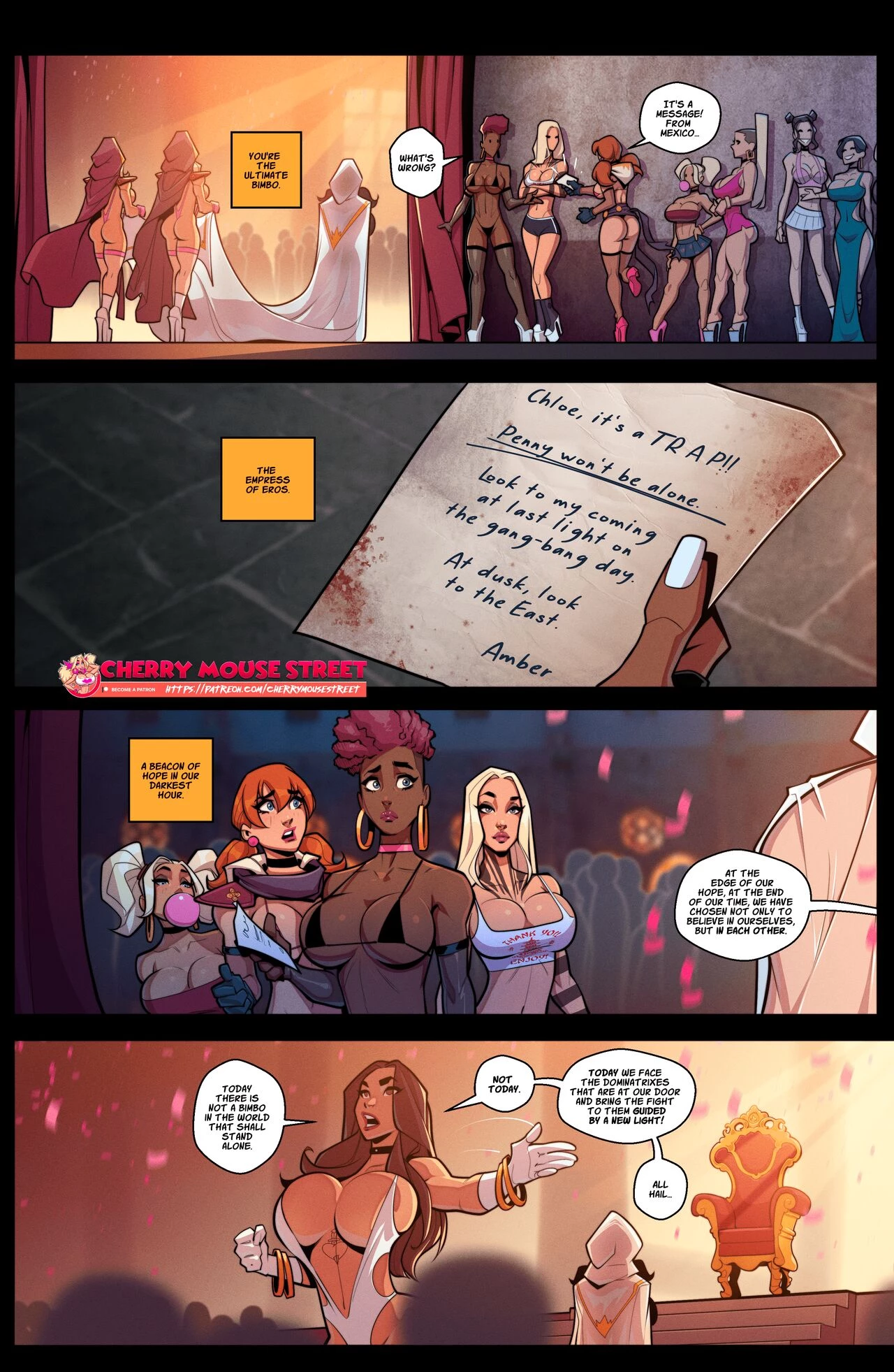 Chloe & Amber: The Tragedy of Jenny Laroy porn comic picture 29