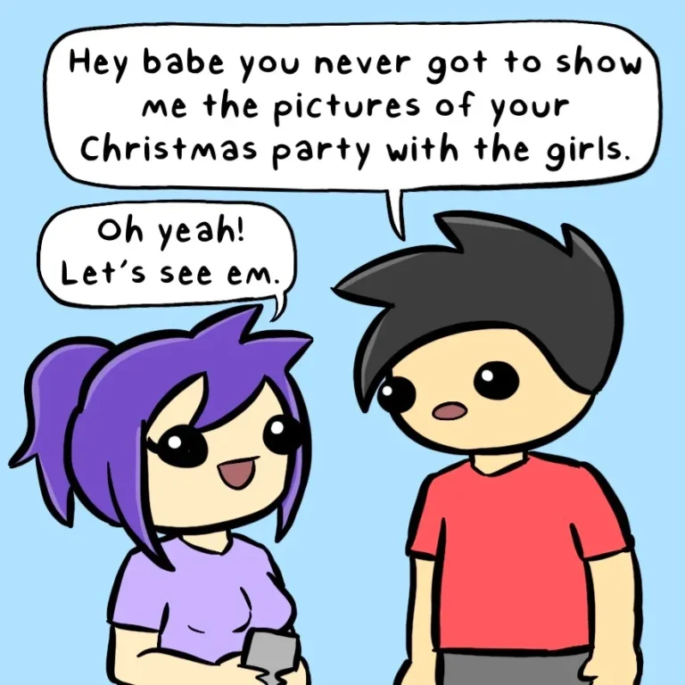 Christmas Party Girls porn comic picture 1