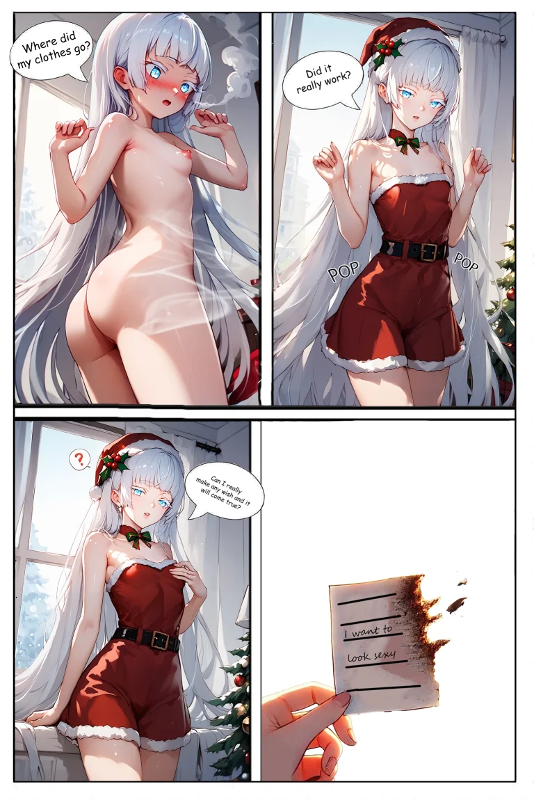 Christmas Wishes porn comic picture 6