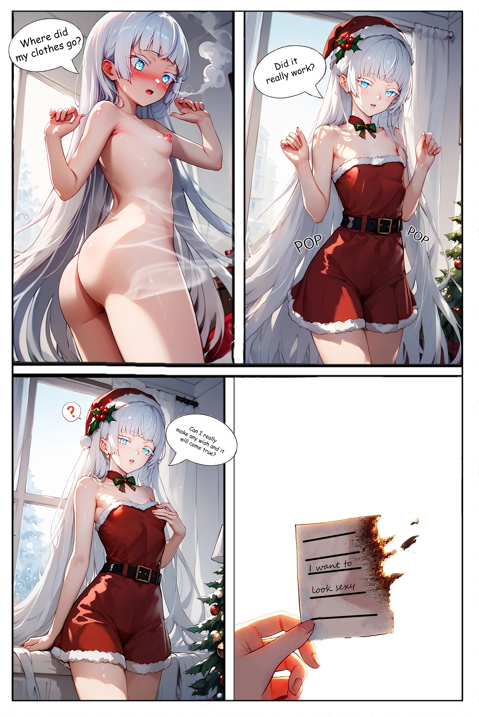 Christmas Wishes porn comic picture 6