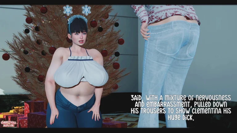Christmas With Auntie porn comic picture 15