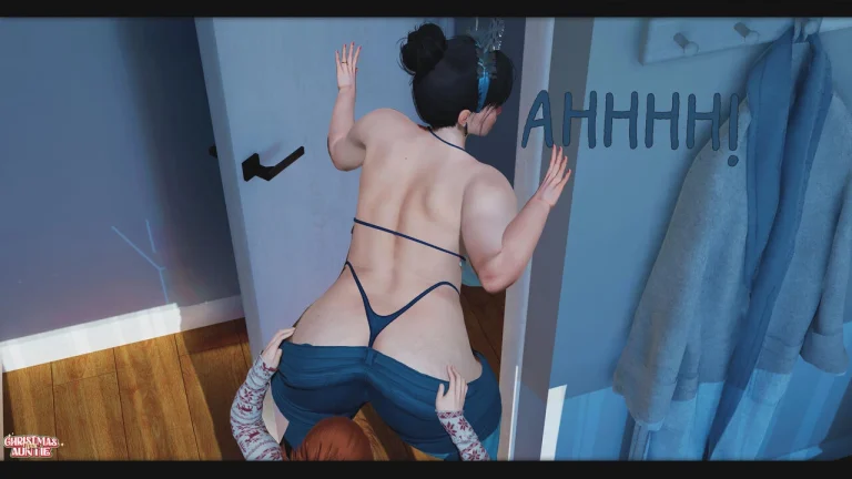 Christmas With Auntie porn comic picture 56