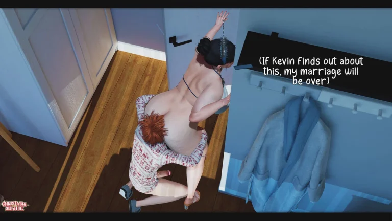 Christmas With Auntie porn comic picture 59