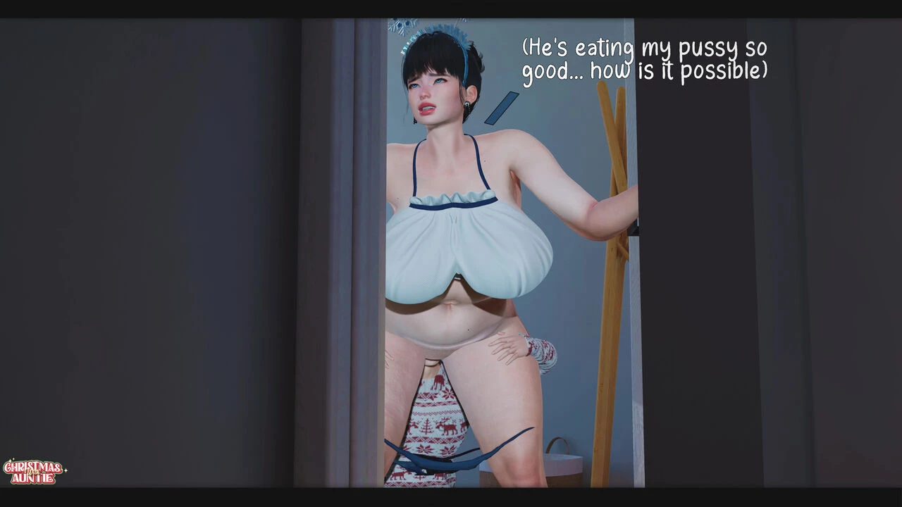 Christmas With Auntie porn comic picture 60
