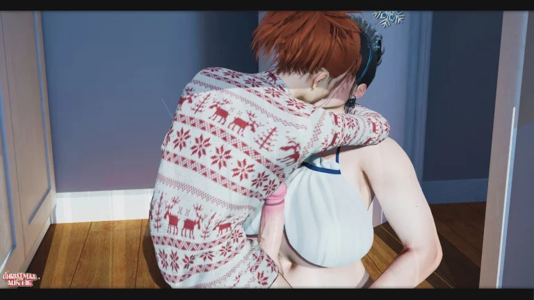 Christmas With Auntie porn comic picture 70