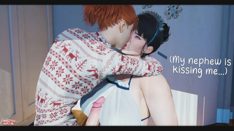 Christmas With Auntie porn comic picture 71