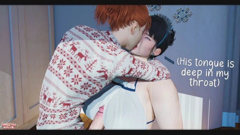 Christmas With Auntie porn comic picture 72