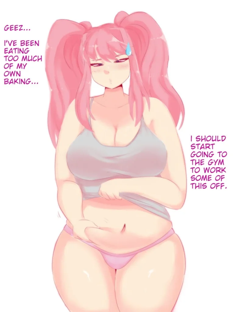 Chubby Natsuki porn comic picture 1