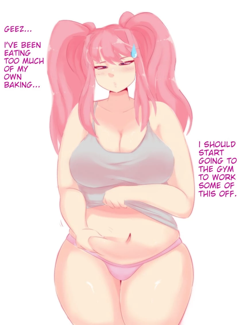 Chubby Natsuki porn comic picture 1