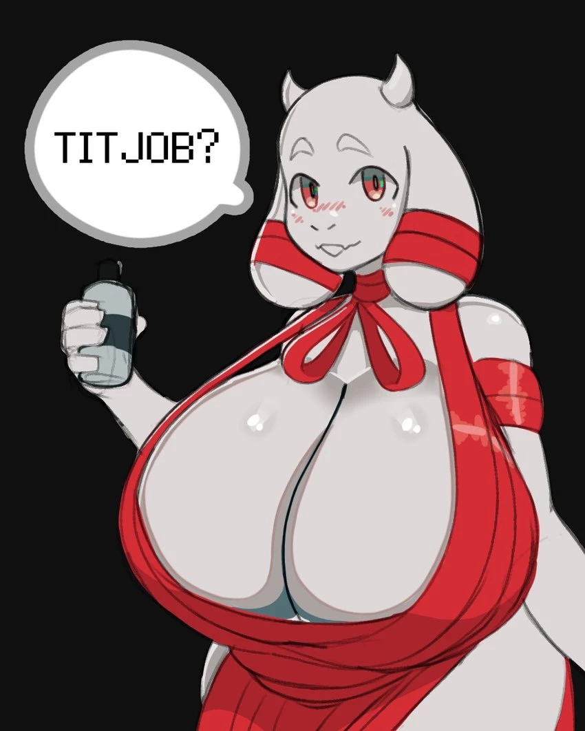 Chubby Toriel porn comic picture 23