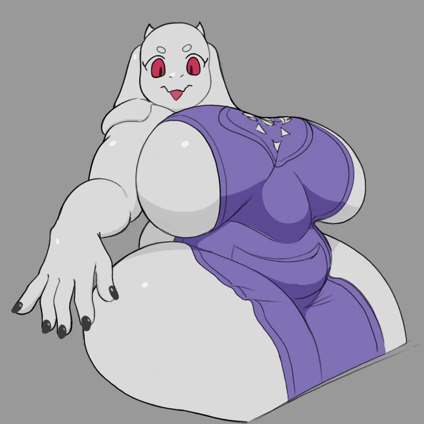 Chubby Toriel porn comic picture 25