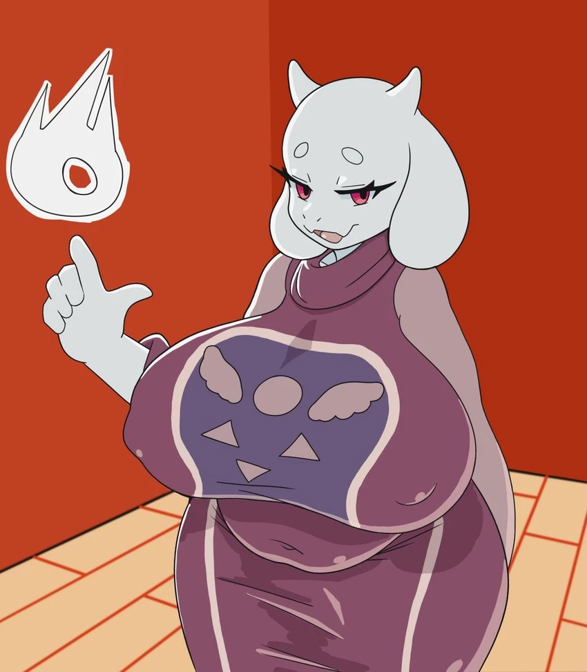 Chubby Toriel porn comic picture 6