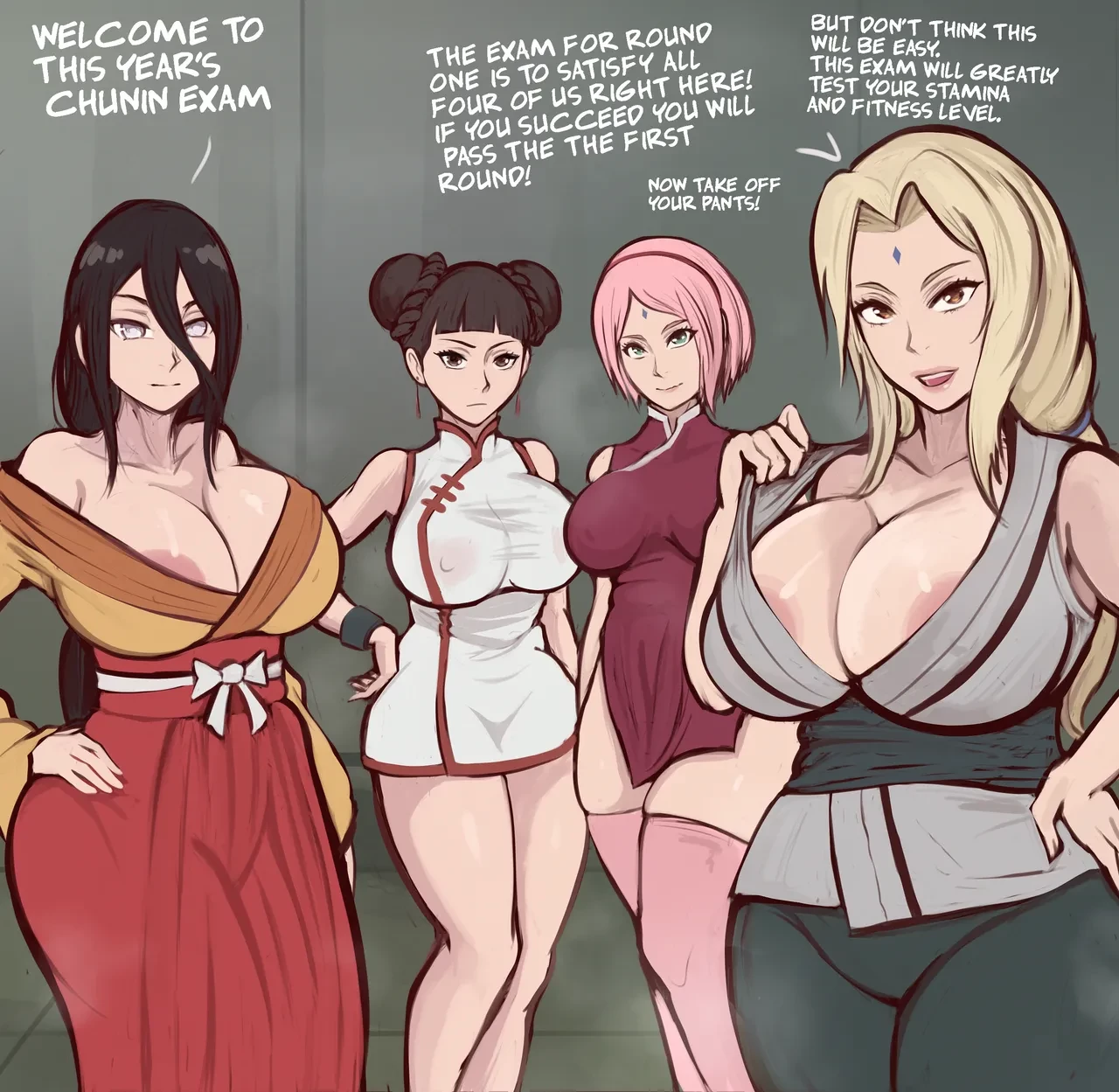 Chunin Exams porn comic picture 1