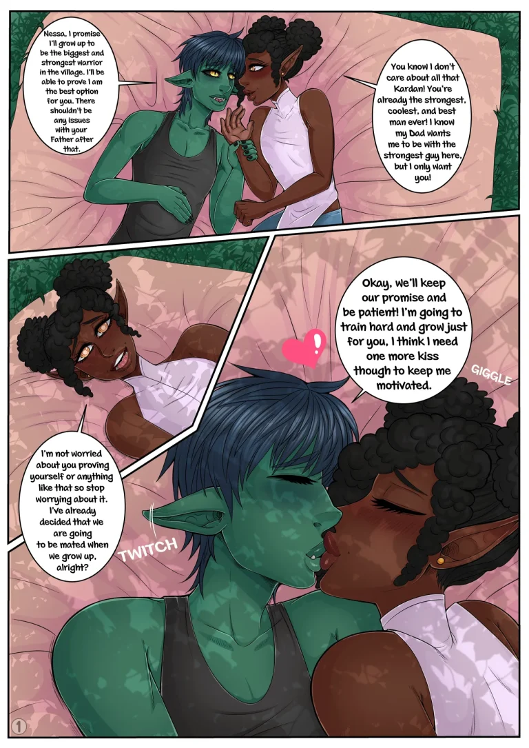 Claiming the Orc Man porn comic picture 2