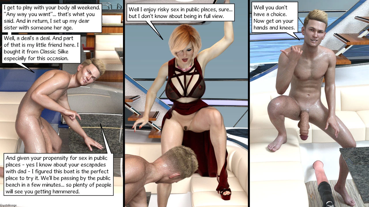 Classic Silke 12 - Kings' Bargain porn comic picture 12