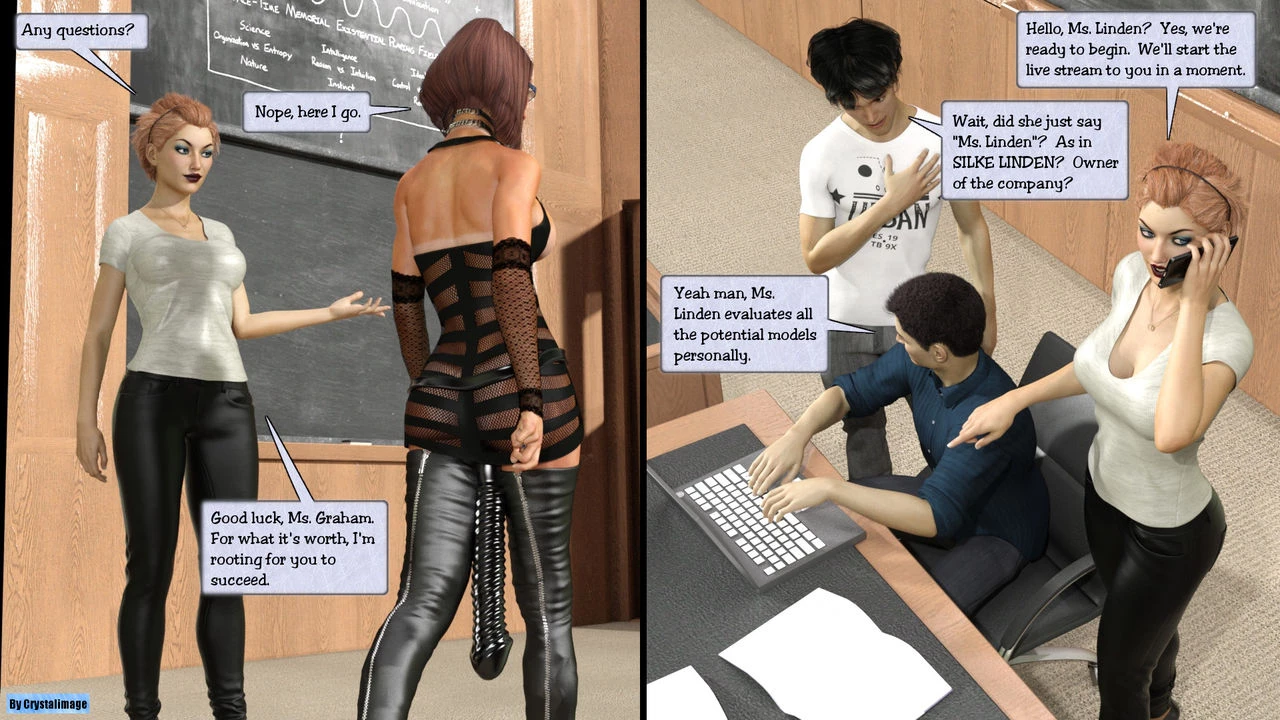 Classic Silke 7 - Whatever It Takes porn comic picture 19