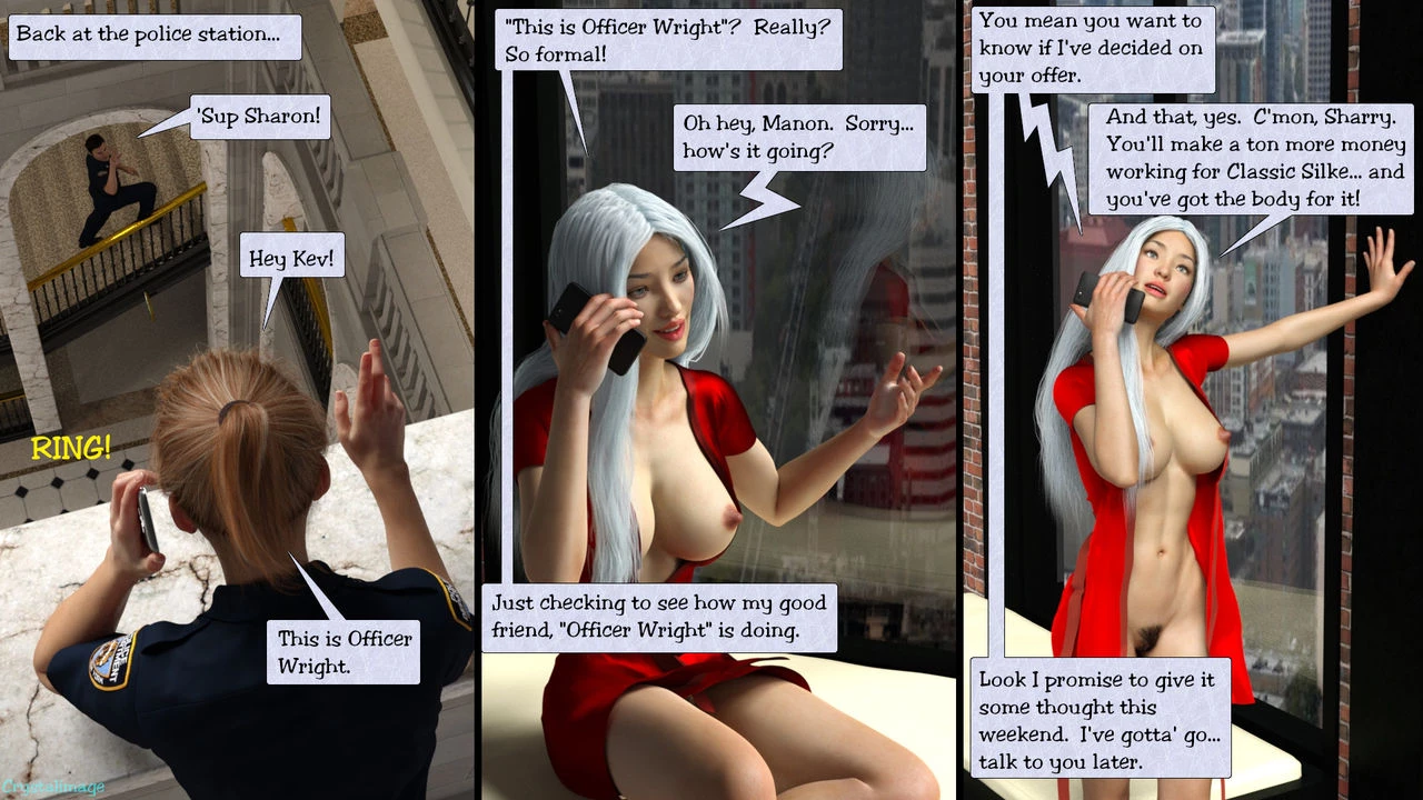 Classic Silke 9 - Breaking and Entering porn comic picture 17