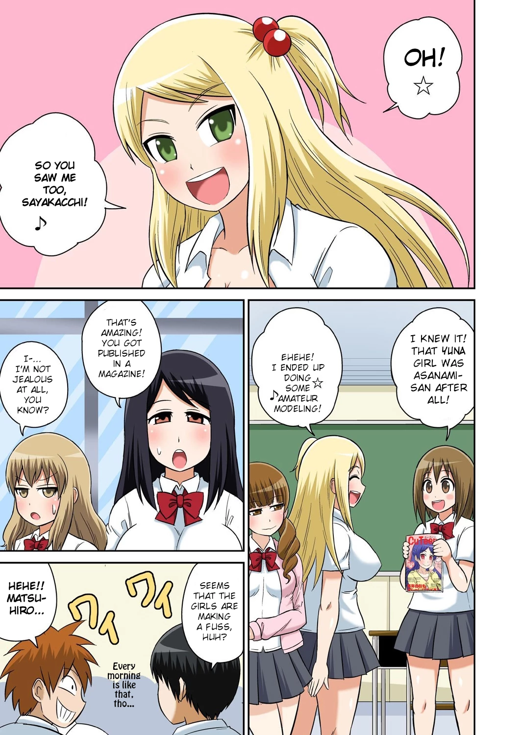 Classmate to Ecchi Jugyou 10 porn comic picture 5
