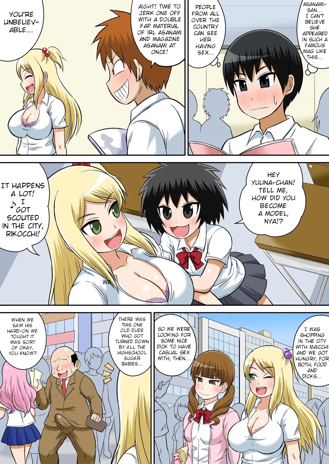 Classmate to Ecchi Jugyou 10 porn comic picture 7