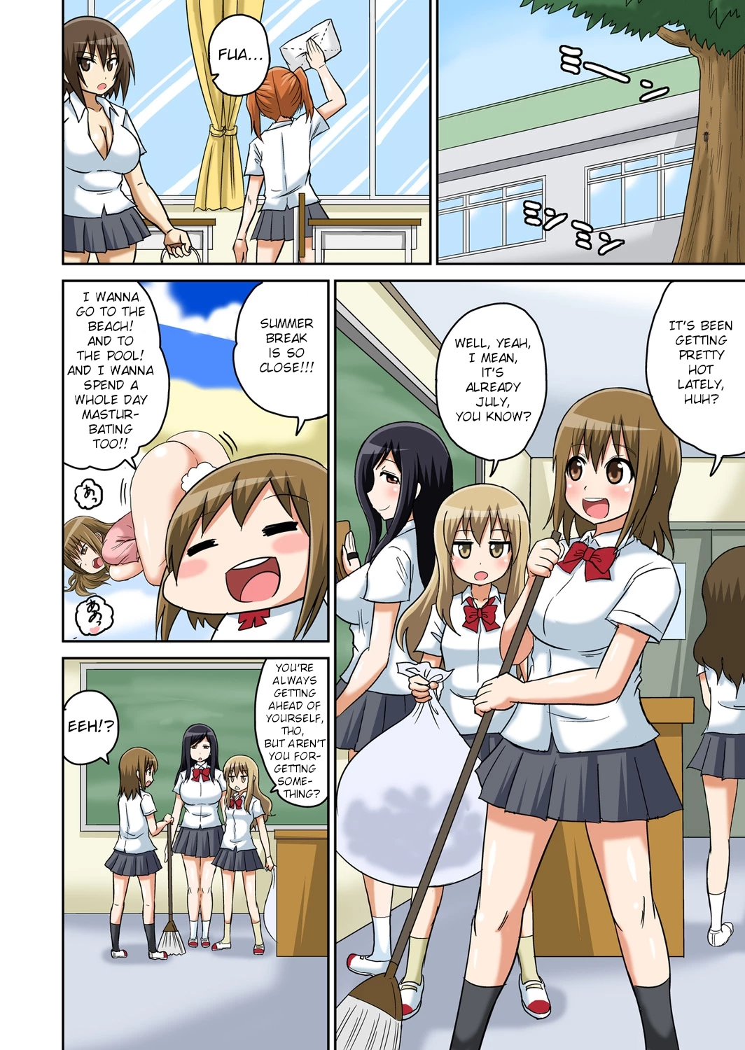 Classmate to Ecchi Jugyou 6 porn comic picture 2