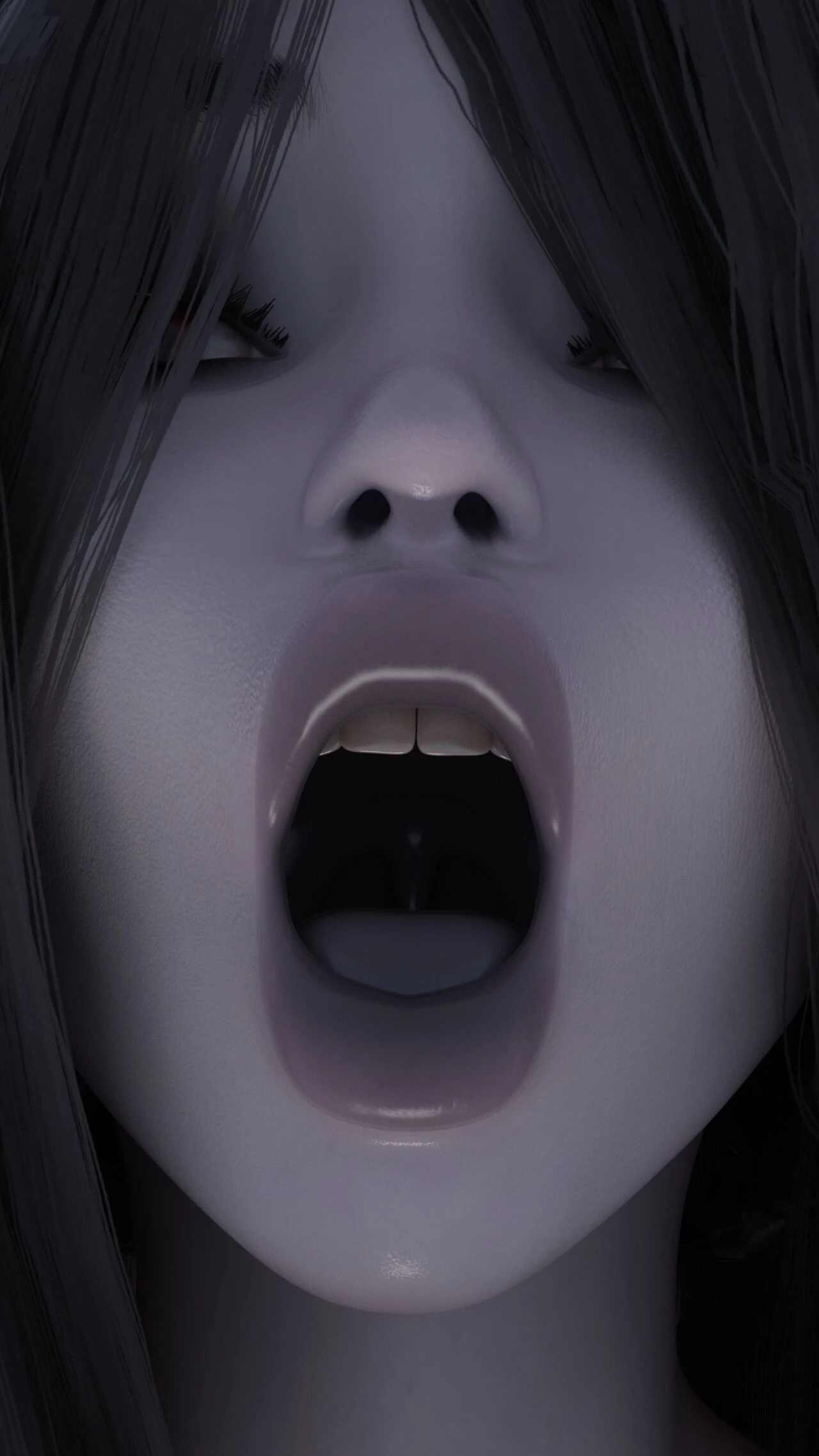 Clingy Sadako porn comic picture 8