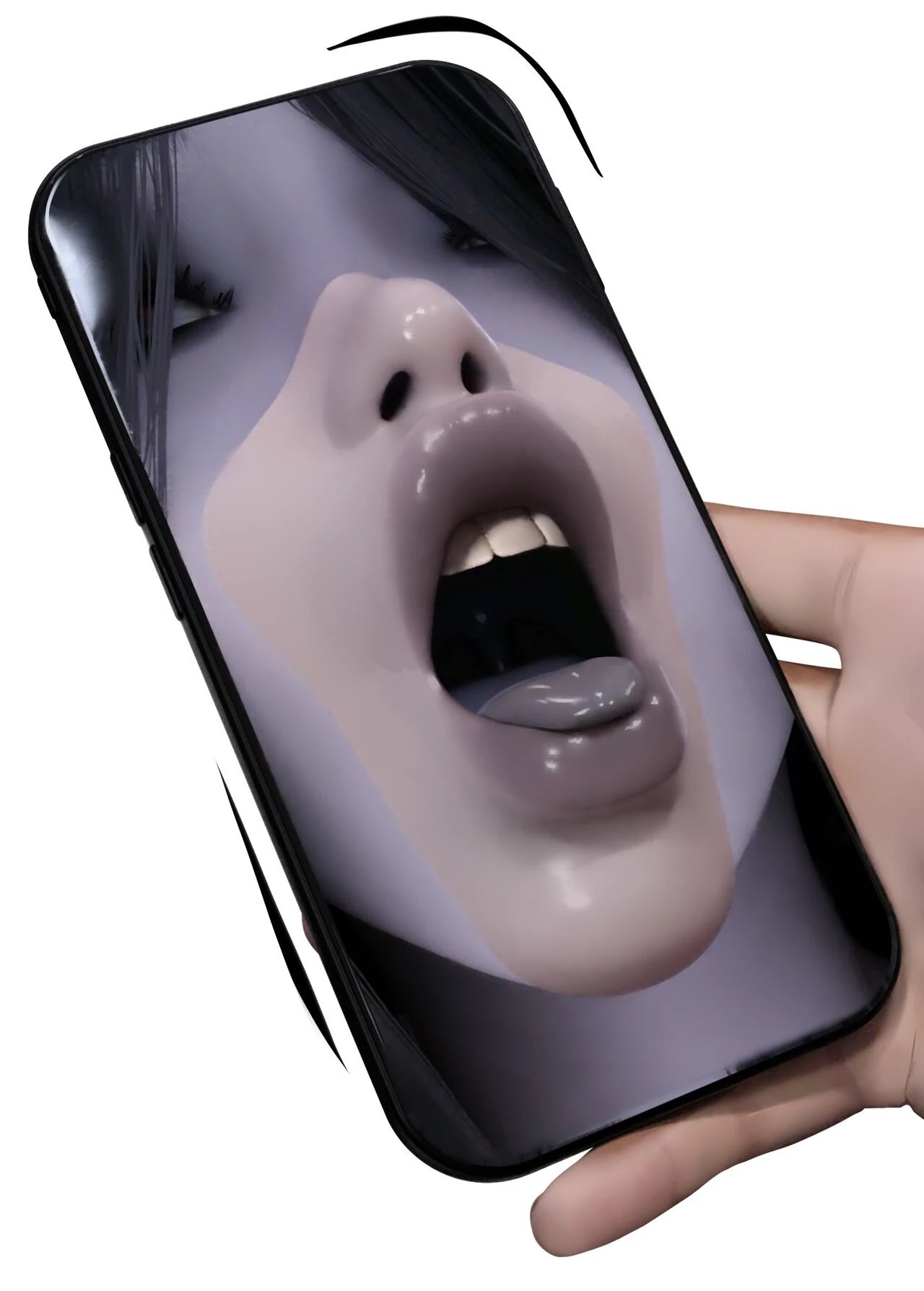 Clingy Sadako porn comic picture 9