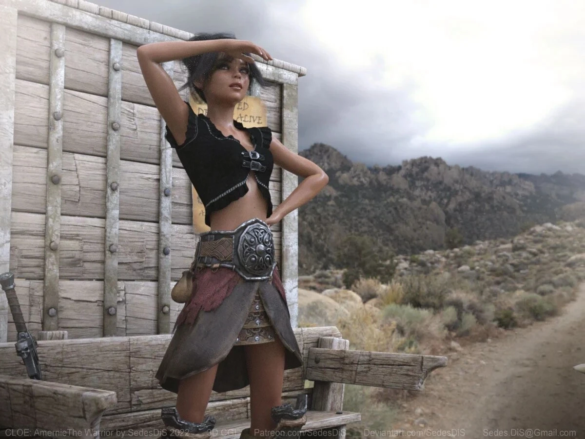 Cloe 5 - Amernie the Warrior porn comic picture 31