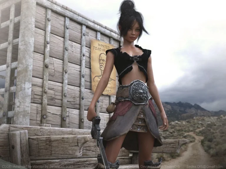 Cloe 5 - Amernie the Warrior porn comic picture 34