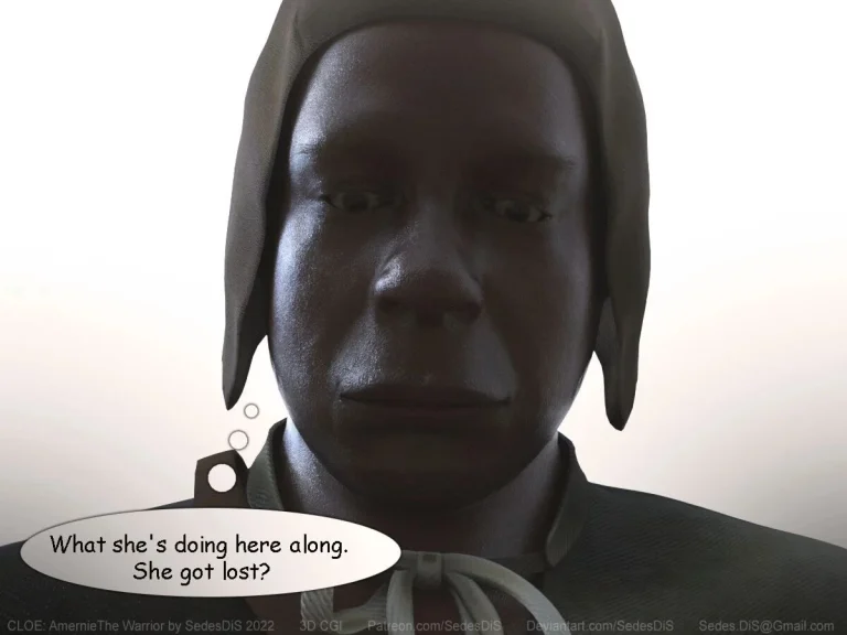 Cloe 5 - Amernie the Warrior porn comic picture 4