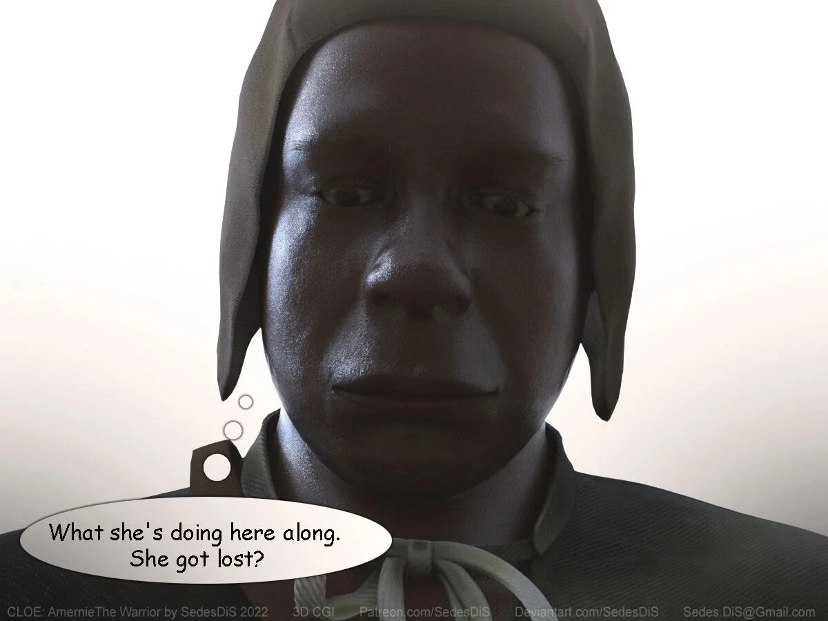 Cloe 5 - Amernie the Warrior porn comic picture 4