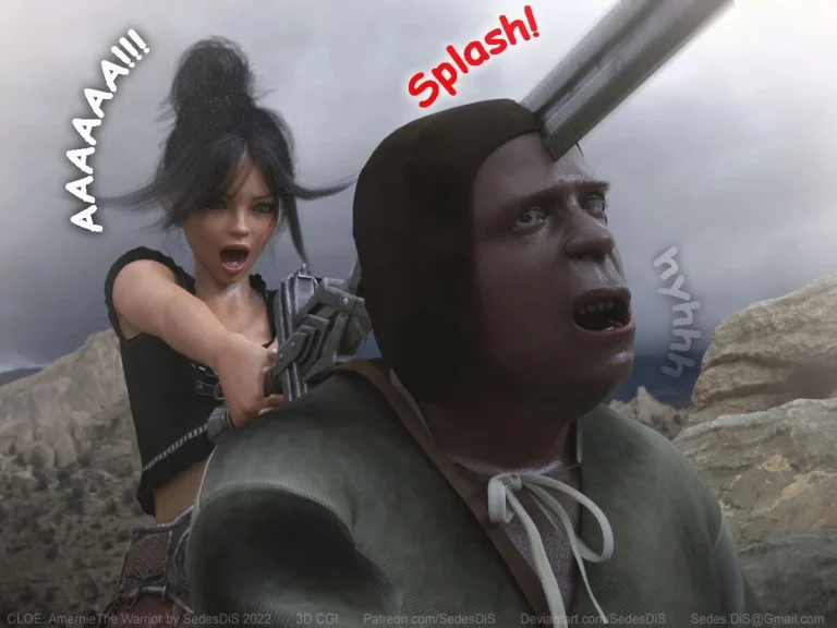 Cloe 5 - Amernie the Warrior porn comic picture 41
