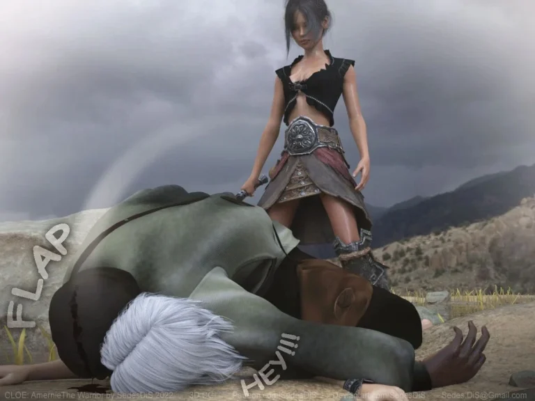 Cloe 5 - Amernie the Warrior porn comic picture 44