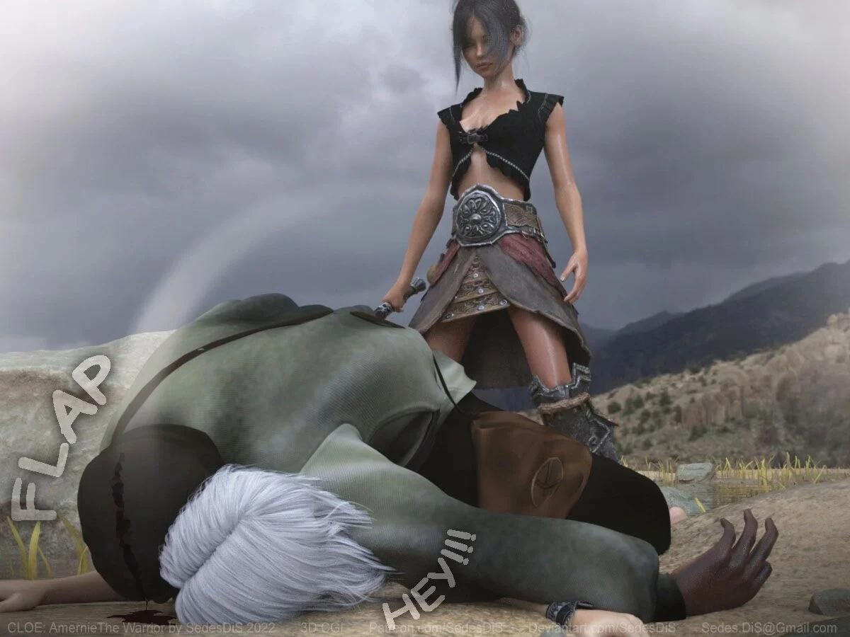 Cloe 5 - Amernie the Warrior porn comic picture 44