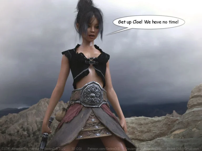 Cloe 5 - Amernie the Warrior porn comic picture 45