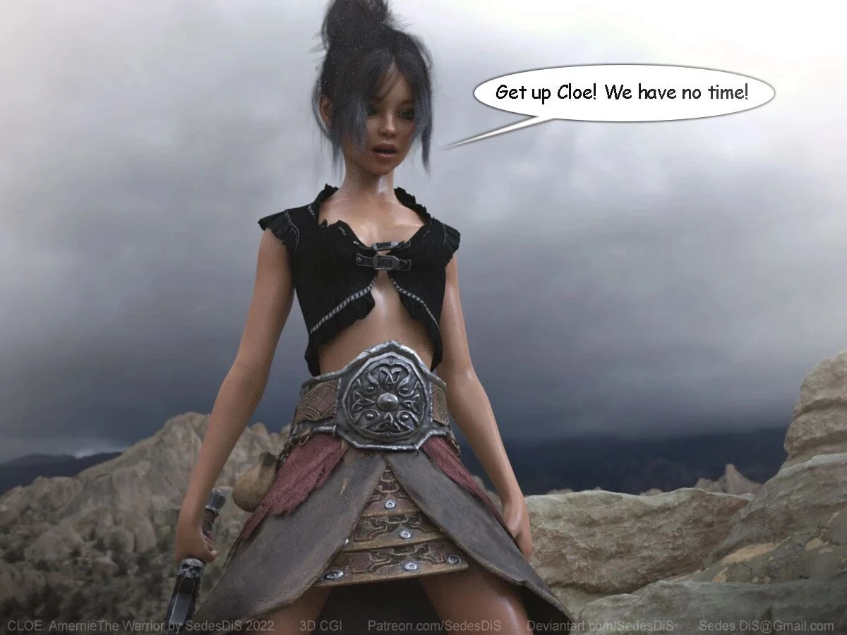 Cloe 5 - Amernie the Warrior porn comic picture 45