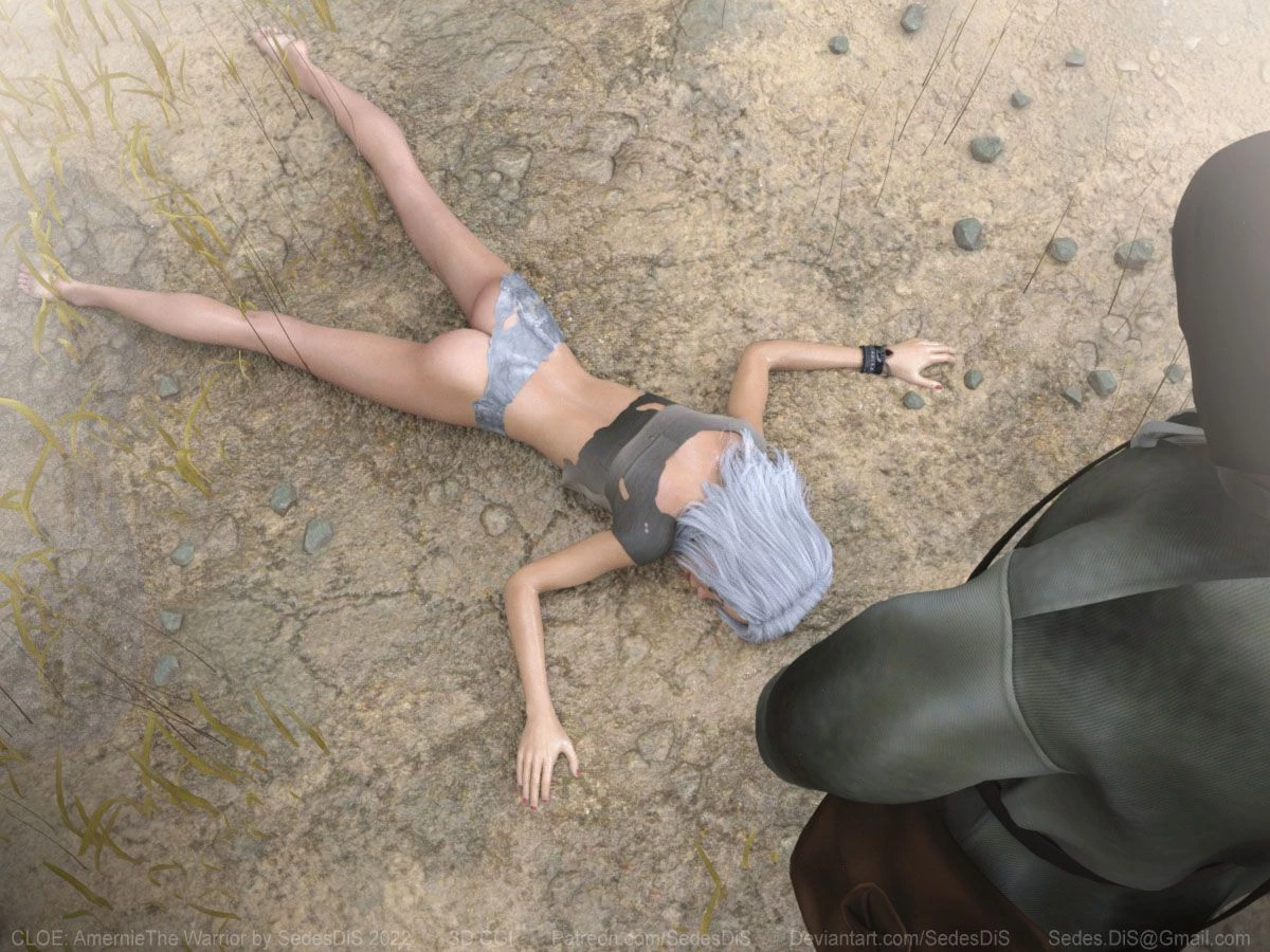Cloe 5 - Amernie the Warrior porn comic picture 5