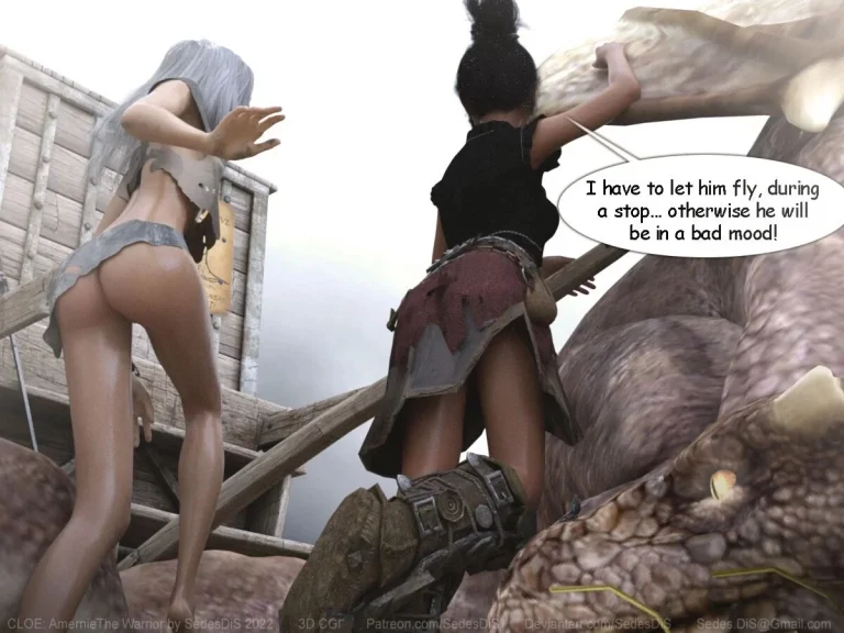 Cloe 5 - Amernie the Warrior porn comic picture 53