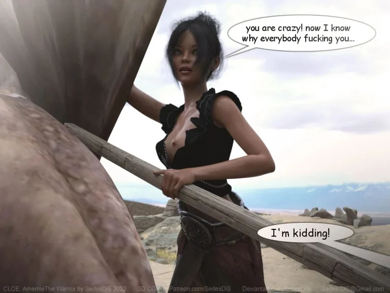 Cloe 5 - Amernie the Warrior porn comic picture 57