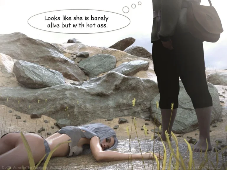 Cloe 5 - Amernie the Warrior porn comic picture 6
