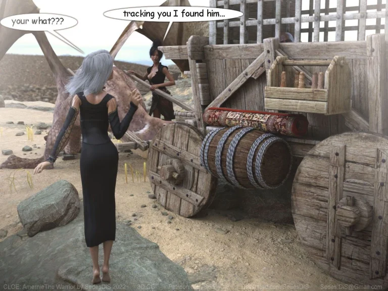 Cloe 5 - Amernie the Warrior porn comic picture 60