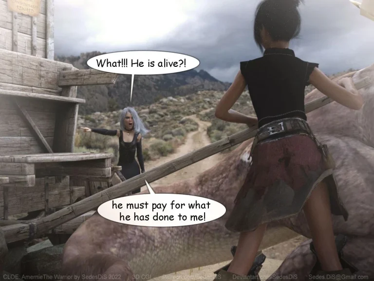 Cloe 5 - Amernie the Warrior porn comic picture 63