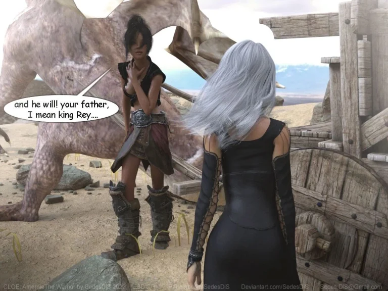 Cloe 5 - Amernie the Warrior porn comic picture 64
