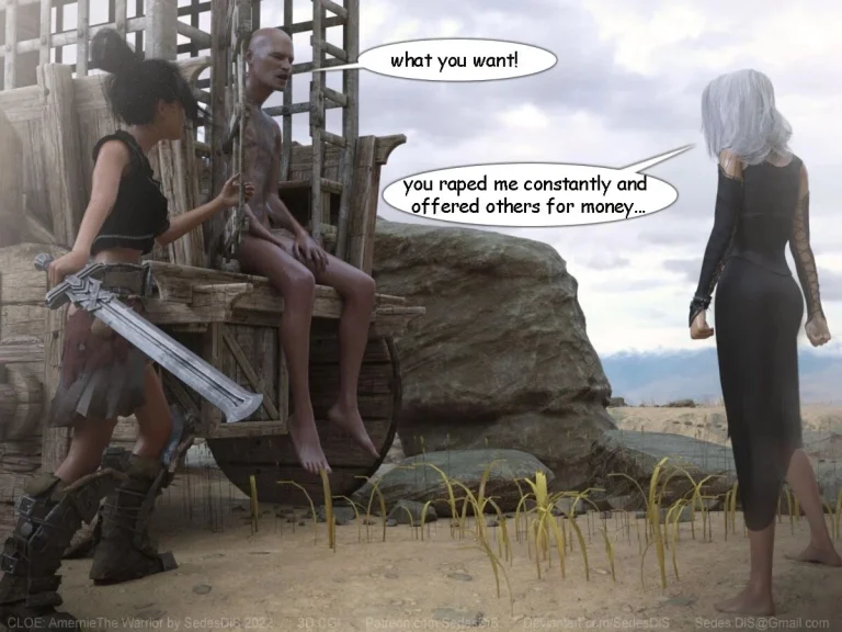 Cloe 5 - Amernie the Warrior porn comic picture 70