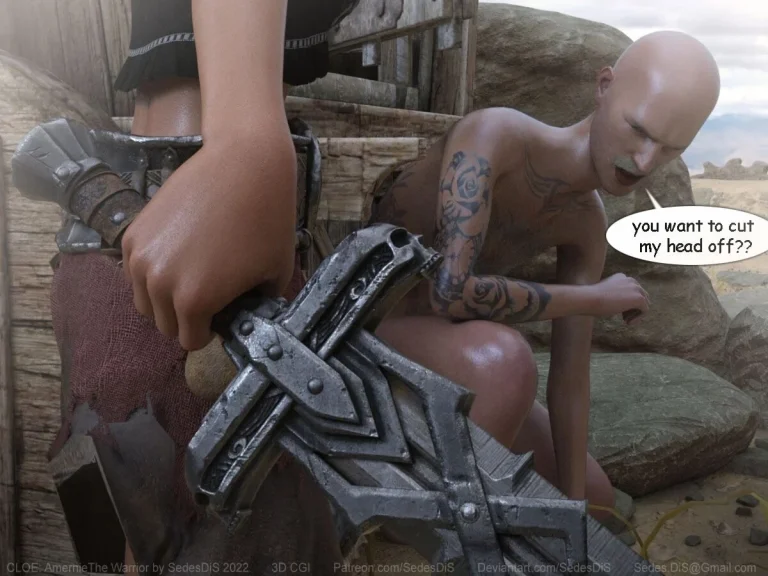 Cloe 5 - Amernie the Warrior porn comic picture 73