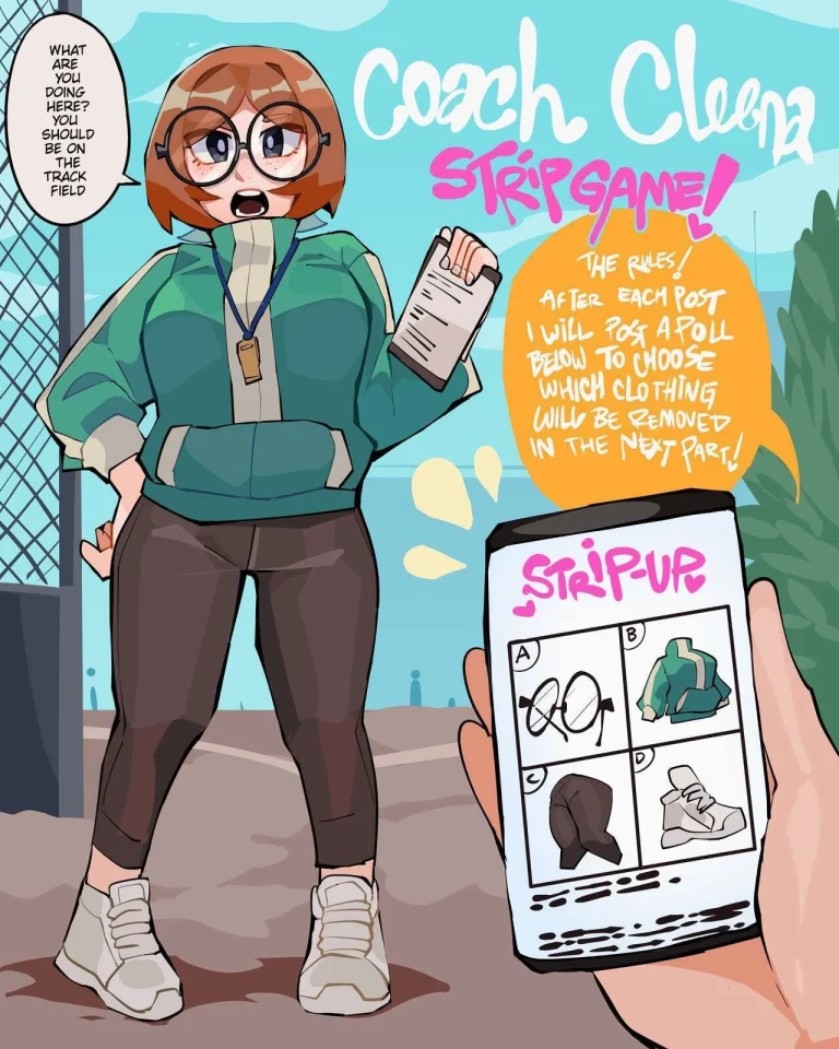 Coach Cleena porn comic picture 11