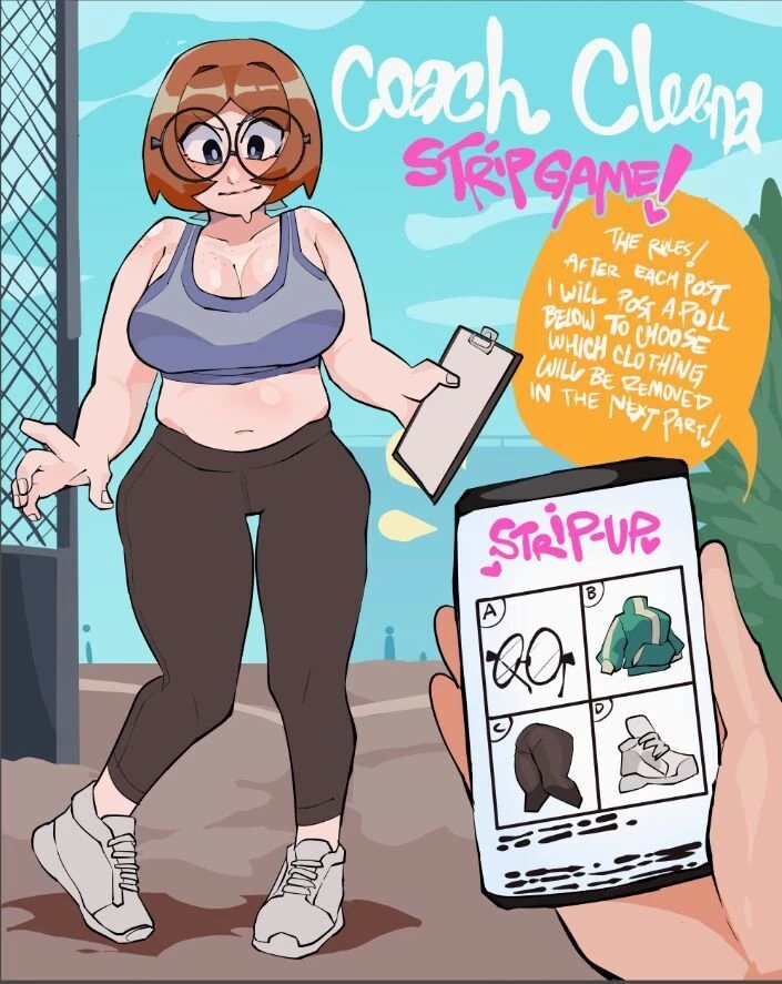Coach Cleena porn comic picture 12