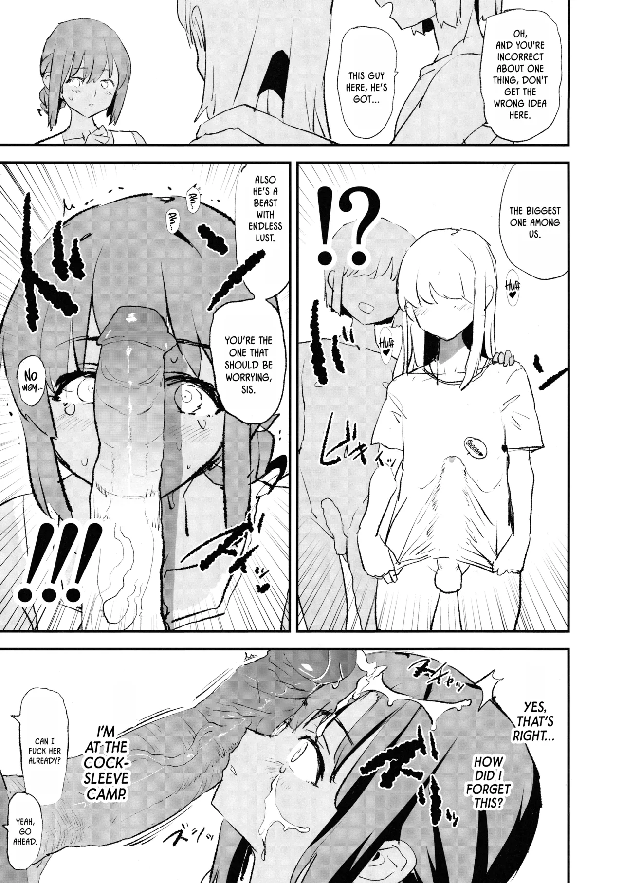 Cocksleeve Camp's Hypnosis Lewd Interview -Haruka Shiina- | Onaho Gasshuku Saimin Dosukebe Interview Shiina Senpai porn comic picture 16